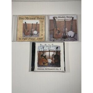 Big Muddy Boys In Their Prime 1969 Cd Lot Volumes 1 2 3 Sealed